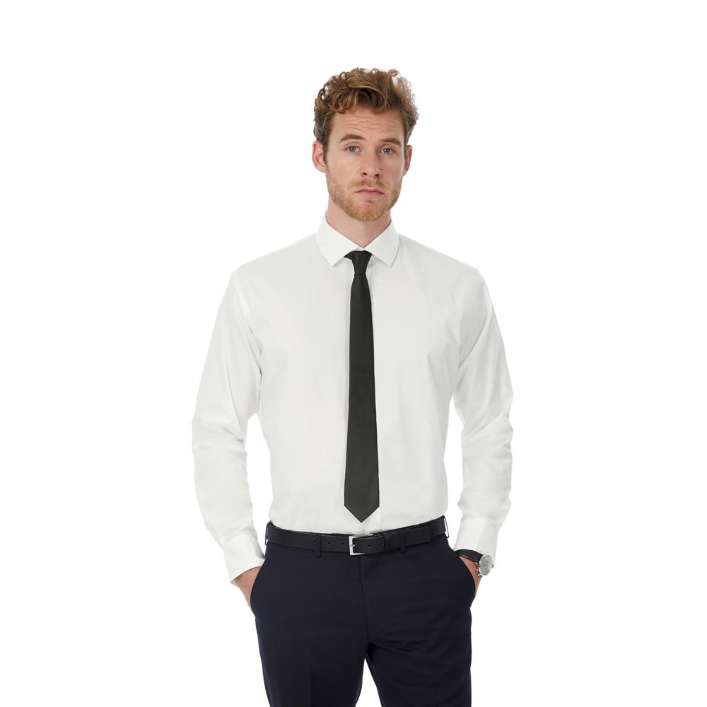 Рубашка мужская с длинным рукавом Black Tie LSL/men белый L