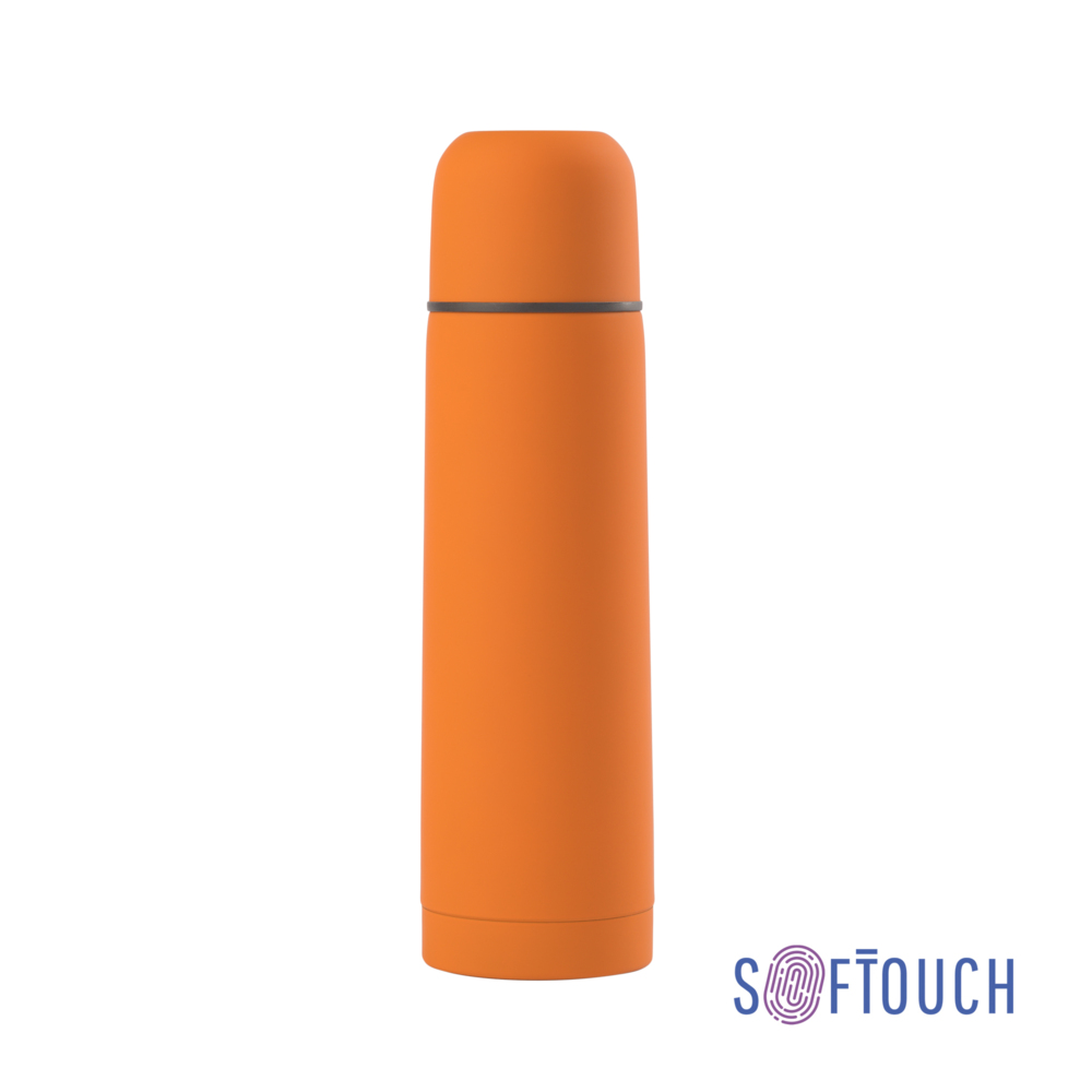Термос &quot;Крит&quot;, покрытие soft touch, 0,5 л. оранжевый