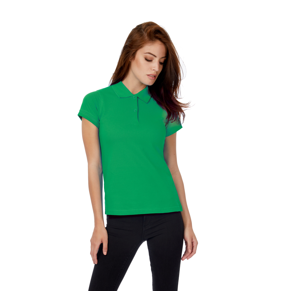 Поло женское Safran Pure/women ярко-зеленый XL