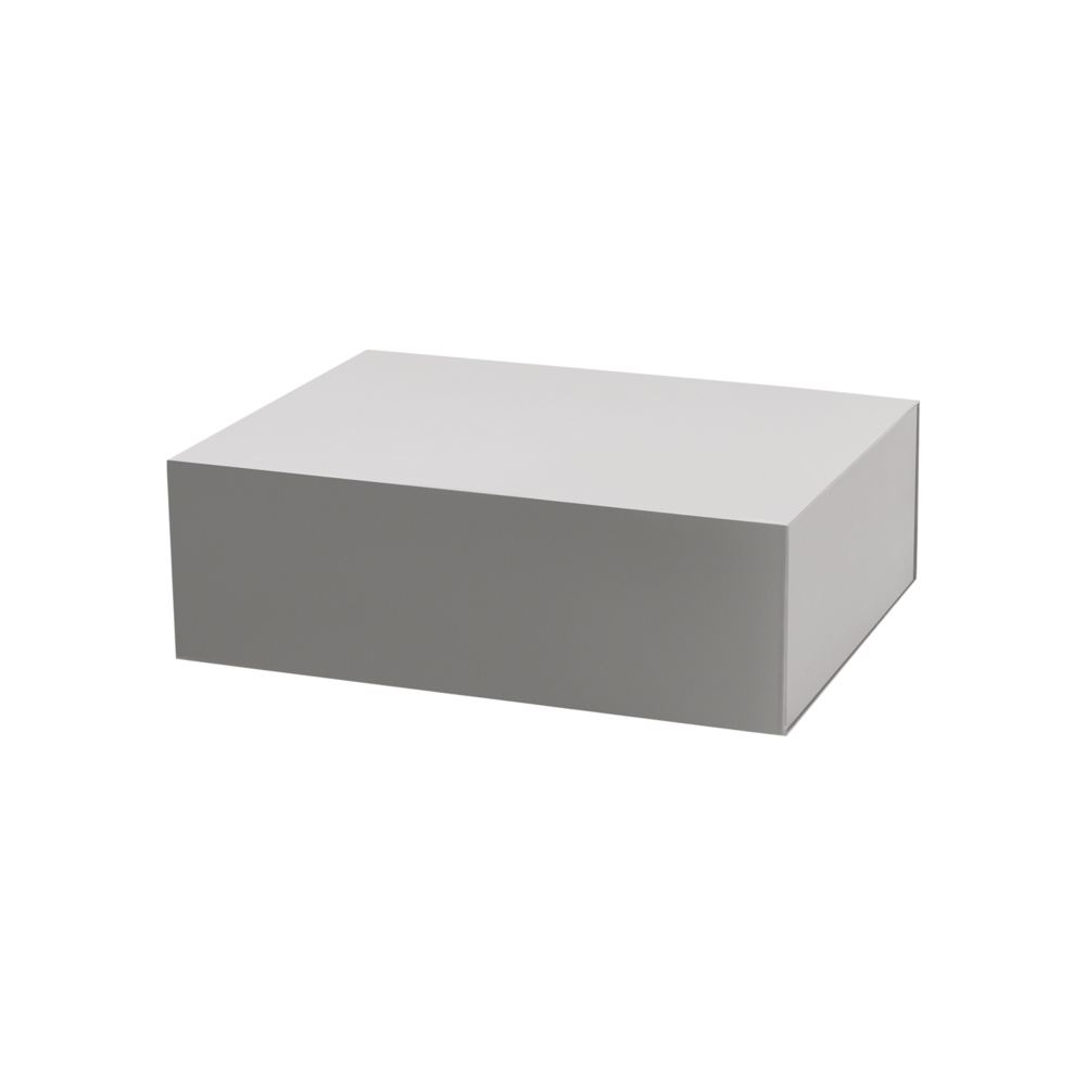 Подарочная коробка-трансформер средняя, серая
