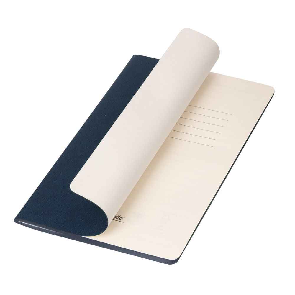 Блокнот Корса слим (Corsa slim), синий