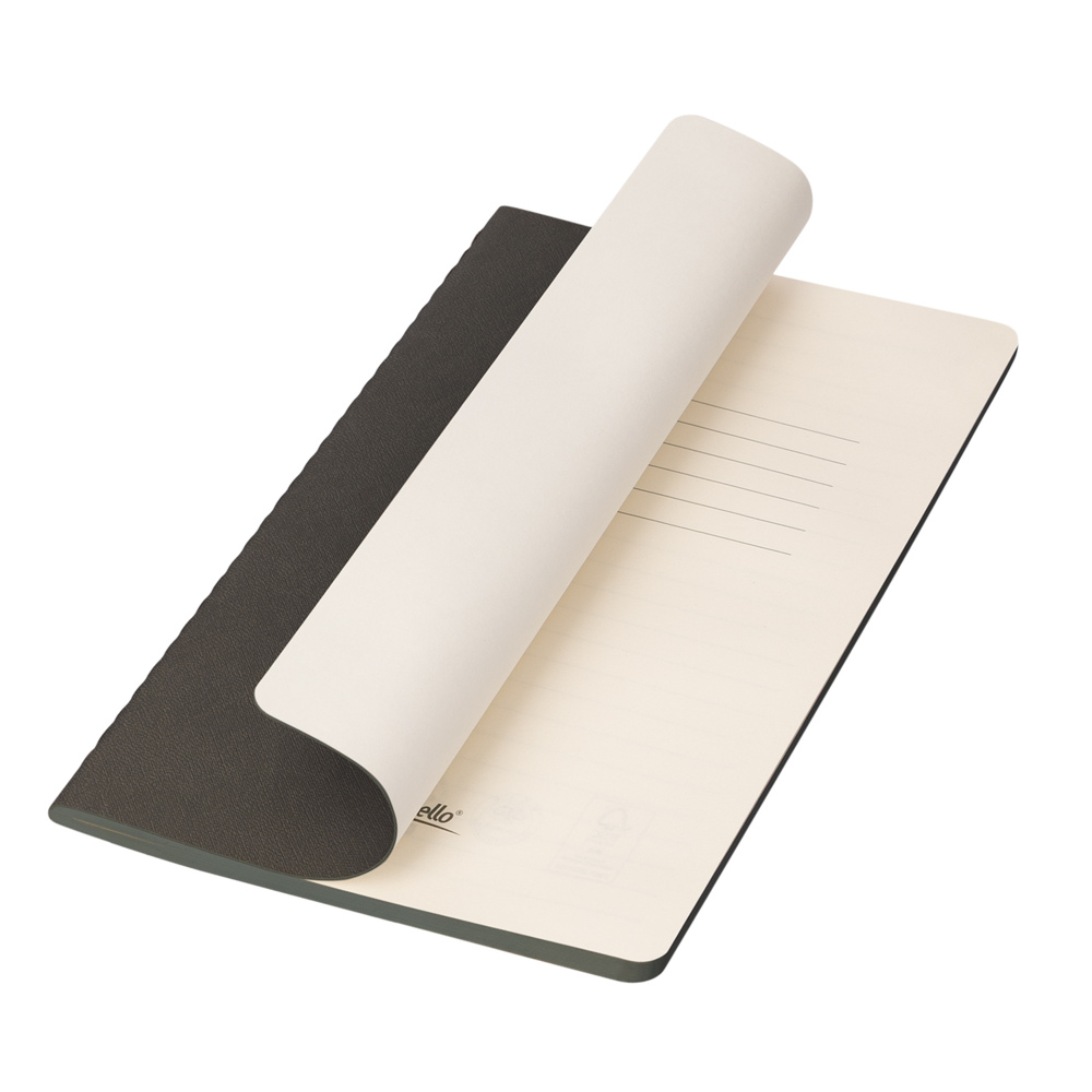 Блокнот Корса слим (Corsa slim), серый