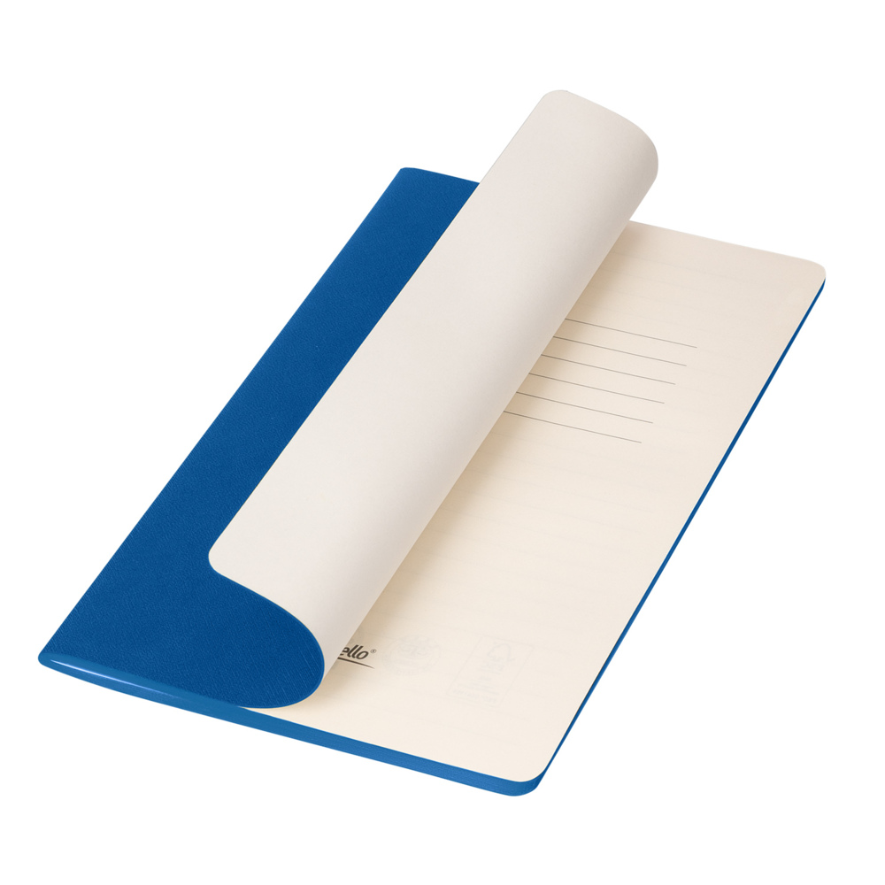 Блокнот Корса слим (Corsa slim), ярко-синий