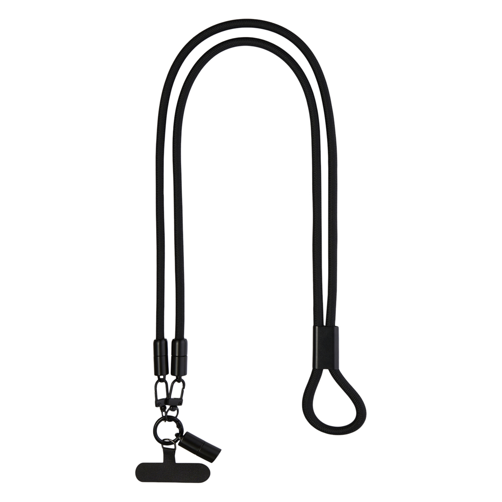 Кабель-ланьярд Волтрикс (Voltrix), черный