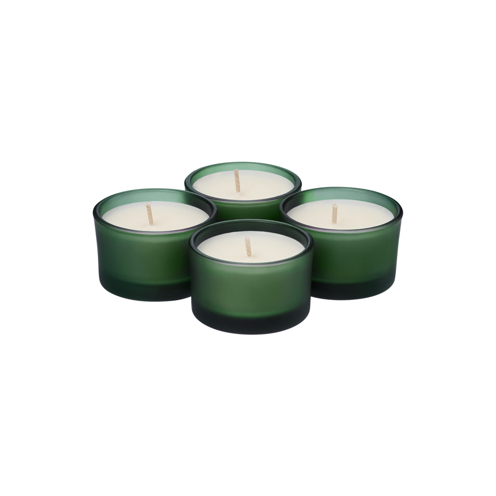 Набор ароматических свечей Сенто (Sento), зеленый