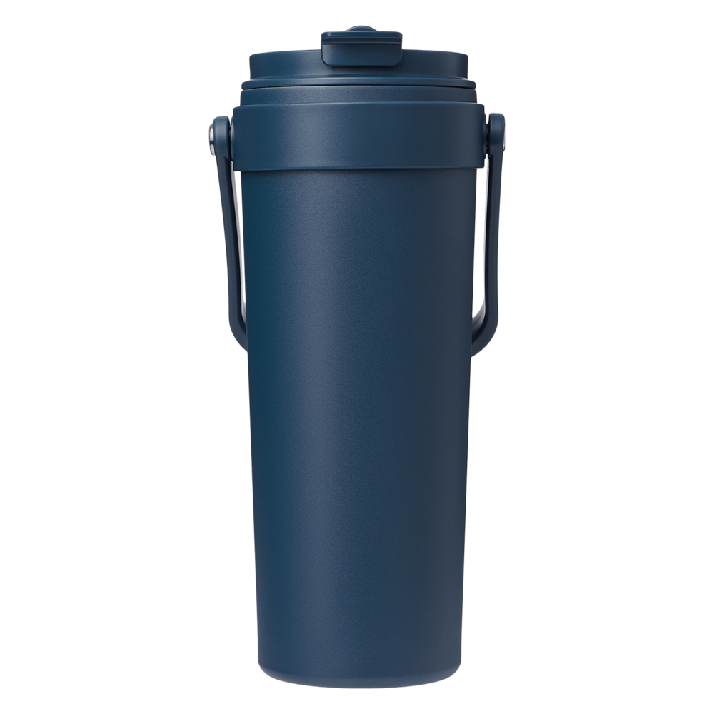 Термокружка вакуумная Соло (Solo), синяя