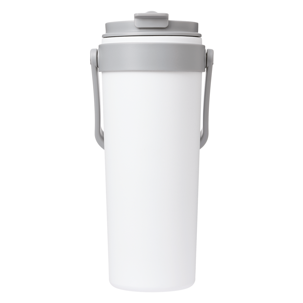 Термокружка вакуумная Соло (Solo), белая