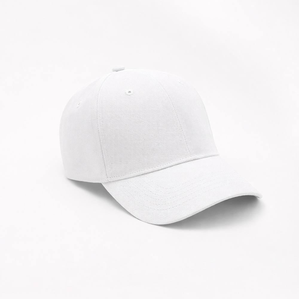 Бейсболка Аксис, 6 клиньев, белый