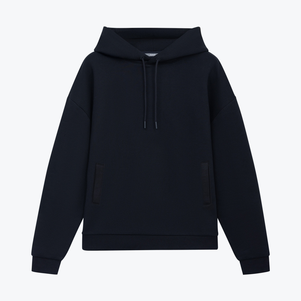 Худи релакс унисекс Баланс (Balance), с начесом, синий, размер 3XL/4XL