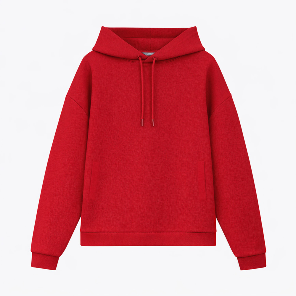 Худи релакс унисекс Баланс (Balance), с начесом, красный, размер 3XL/4XL