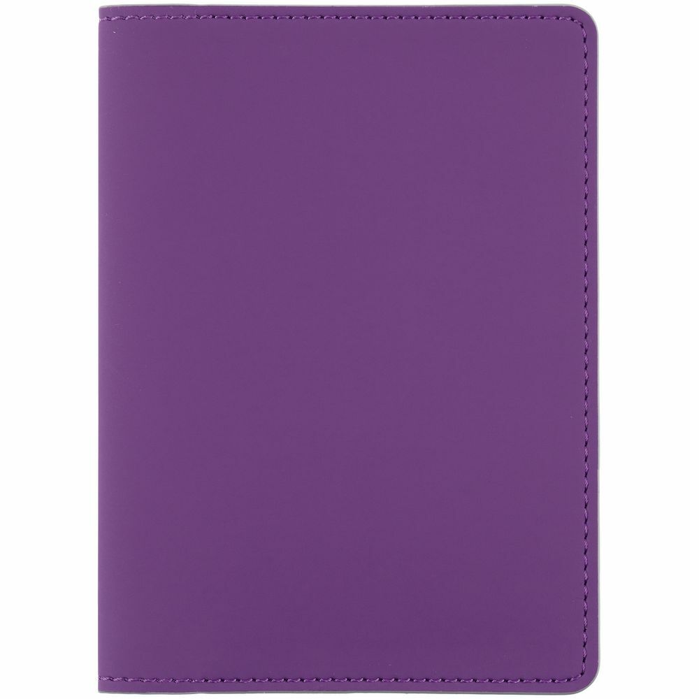 Обложка для паспорта Shall Simple, фиолетовый