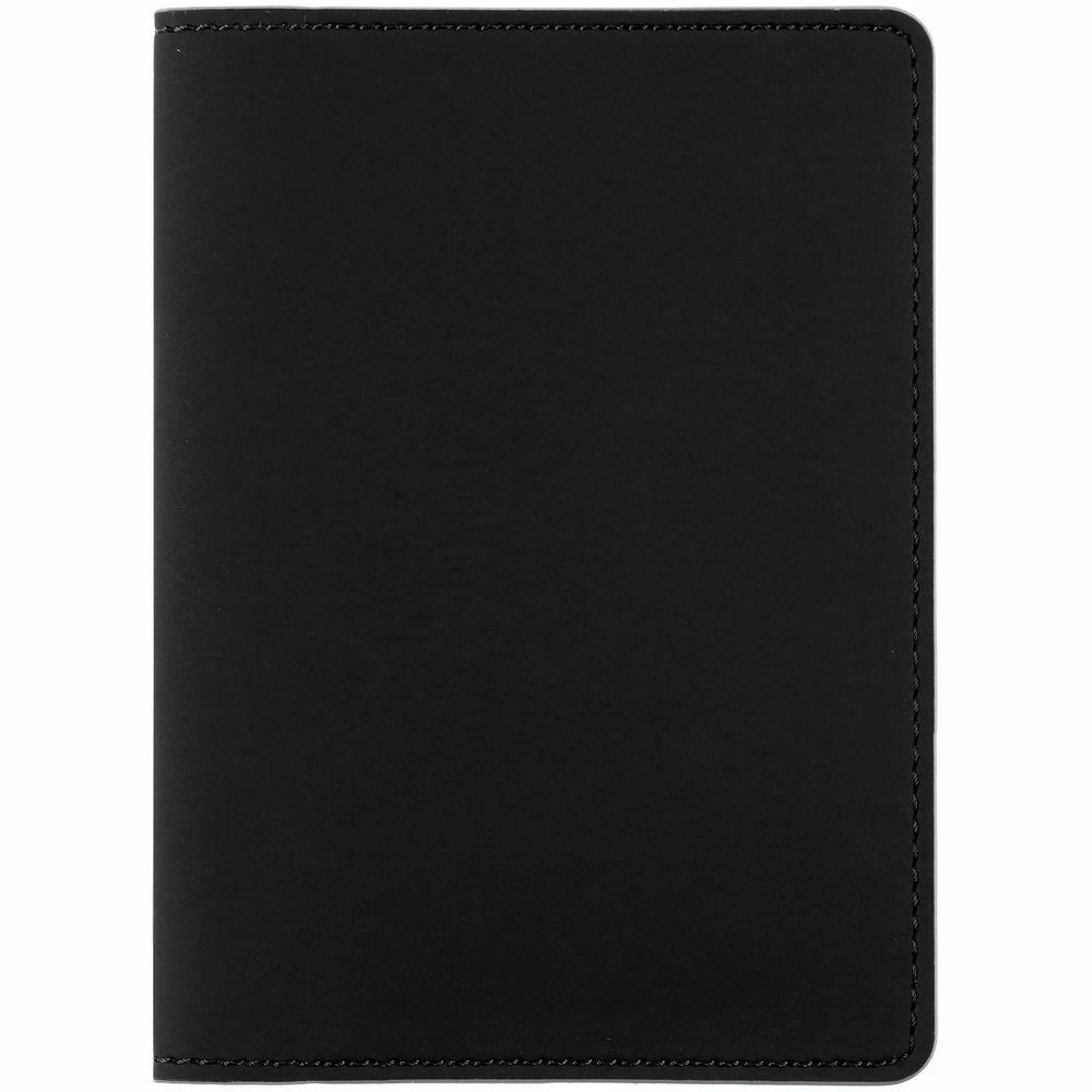 Обложка для паспорта Shall Simple, черный