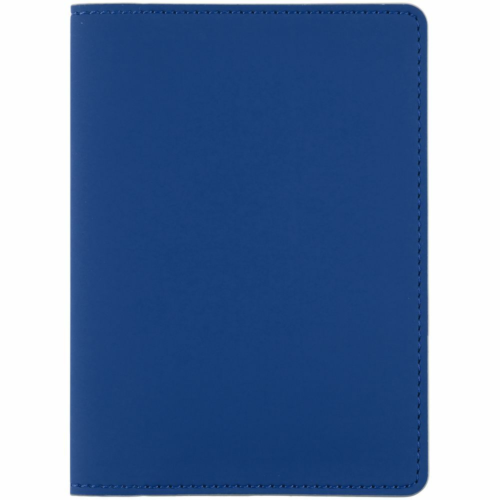 Обложка для паспорта Shall Simple, синий