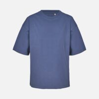 Футболка оверсайз женская Boxy Women, синяя (джинс)