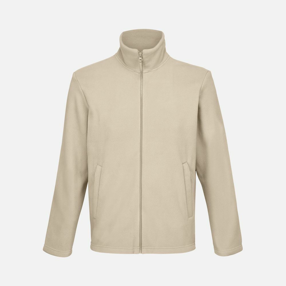 Куртка флисовая унисекс Nitro, серо-бежевая