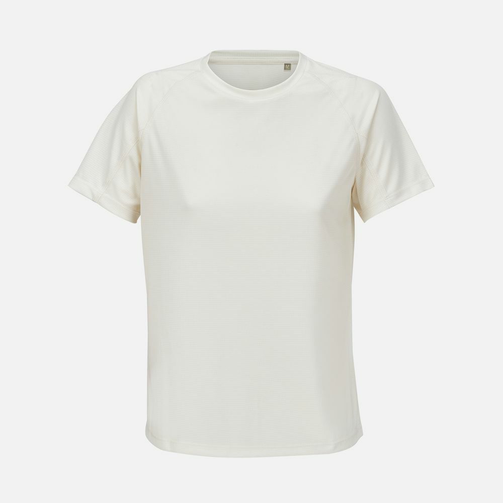 Футболка спортивная женская Vortex Women, молочно-белая