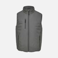 Жилет софтшелл унисекс Falcon BW, темно-серый