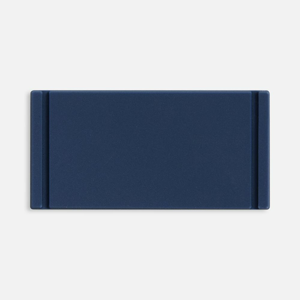 Лейбл из ПВХ Dzeta, XS, темно-синий