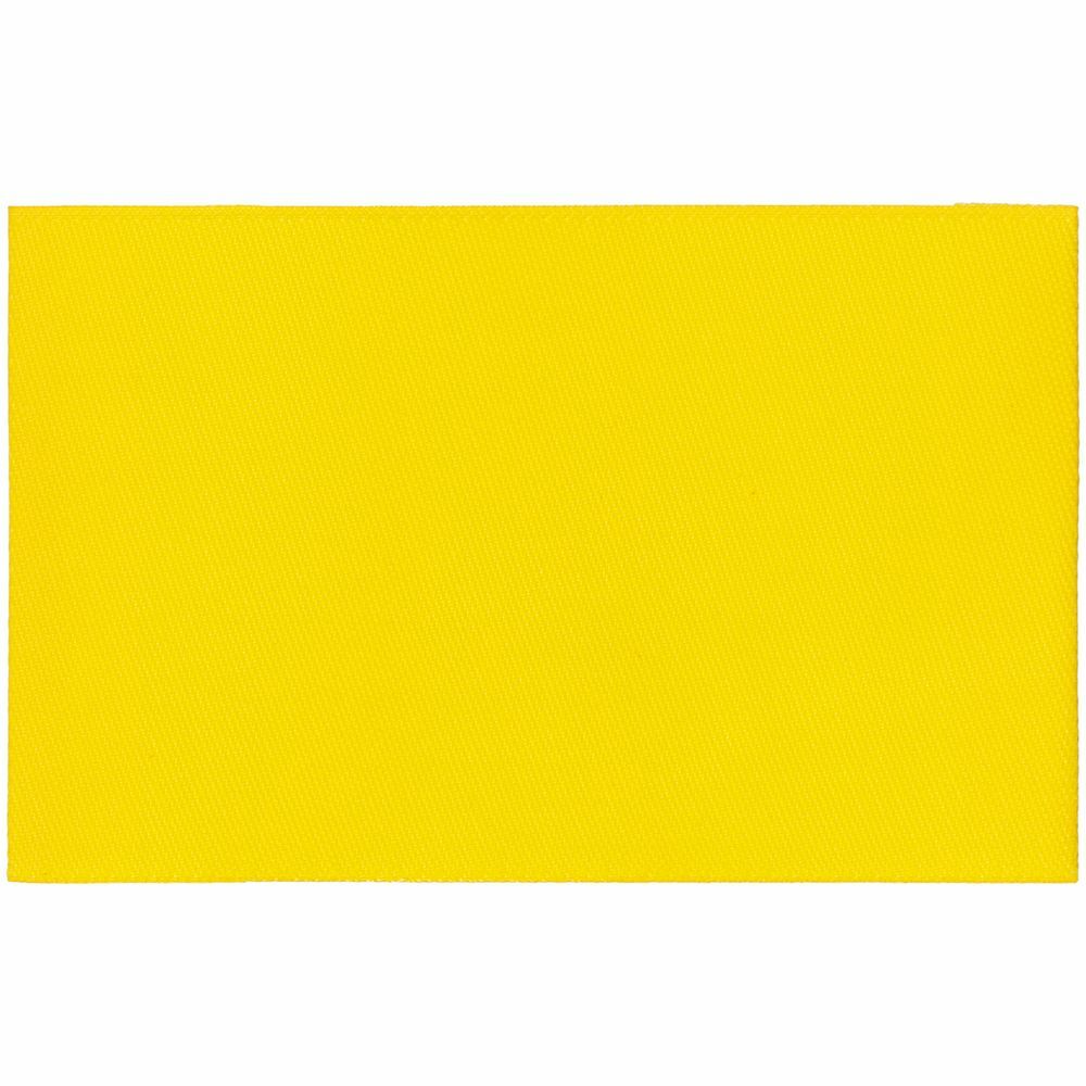 Лейбл тканевый Epsilon, XL, желтый