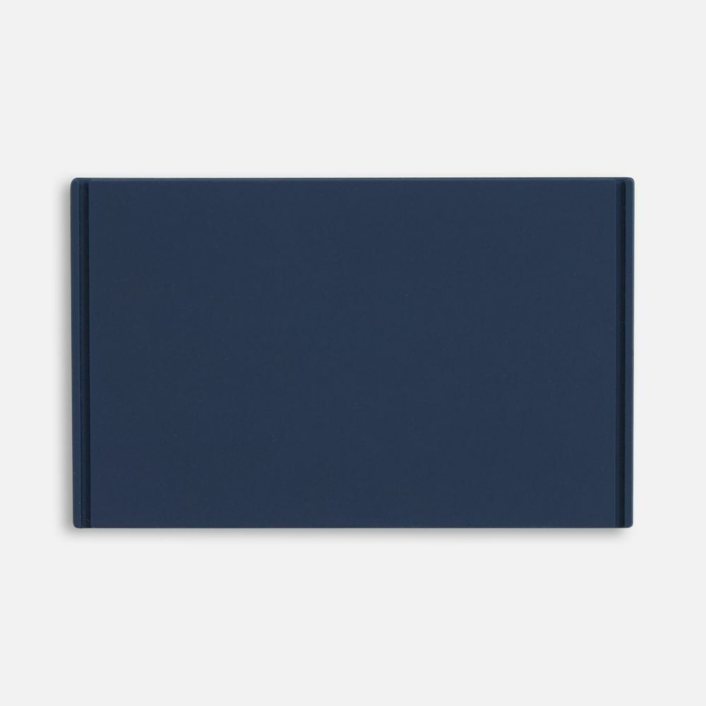 Лейбл из ПВХ Dzeta, XL, темно-синий