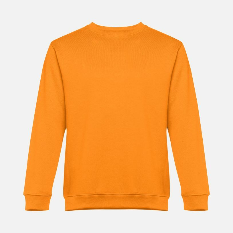 Свитшот унисекс Delta, оранжевый