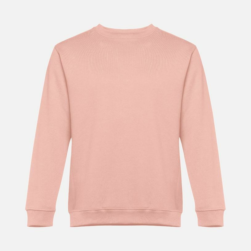 Свитшот унисекс Delta, розовый (лососевый)