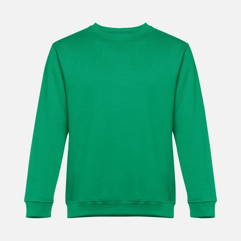 Свитшот унисекс Delta, зеленый