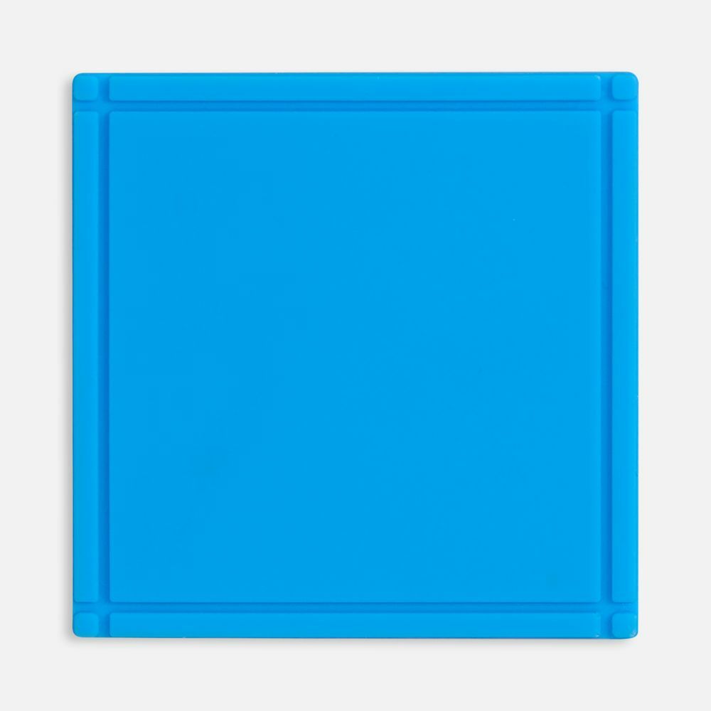 Лейбл из ПВХ Dzeta, L, голубой