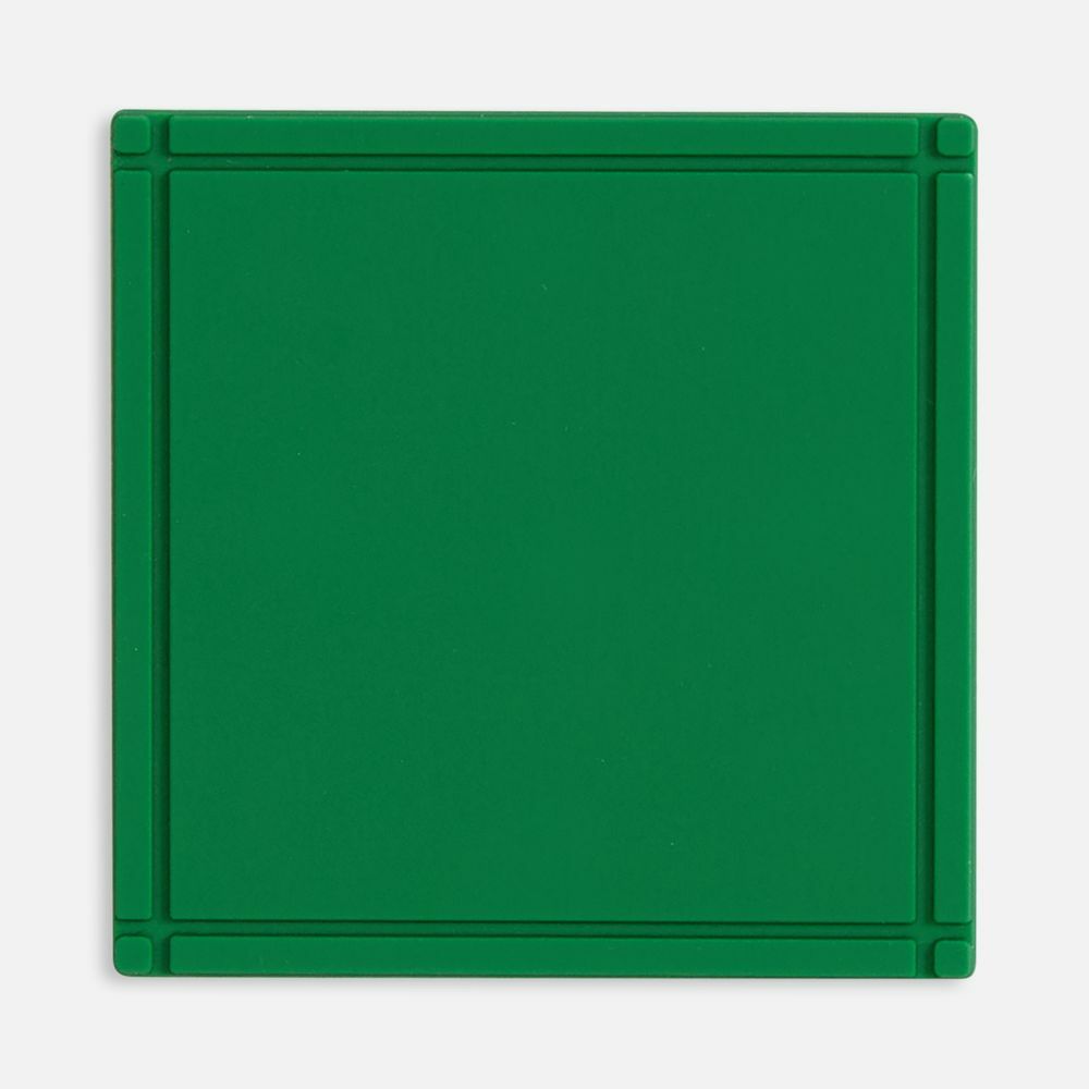 Лейбл из ПВХ Dzeta, L, зеленый