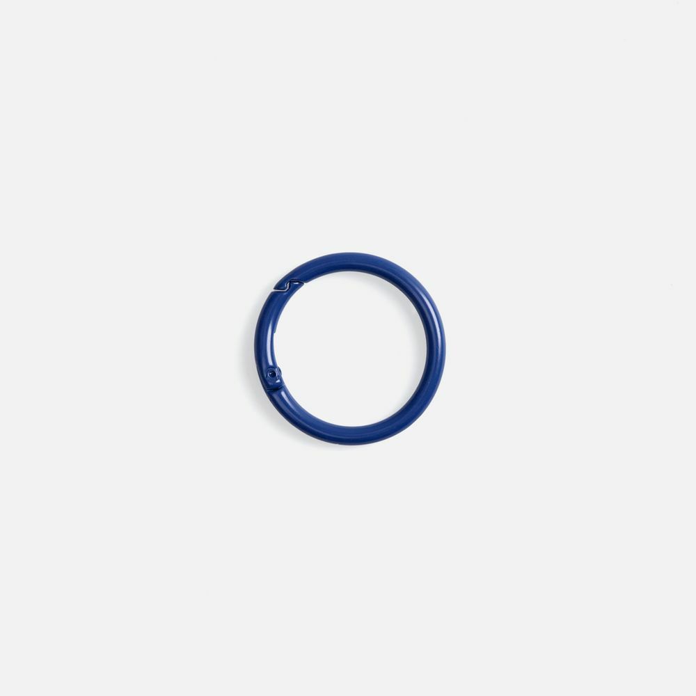 Карабин-кольцо Claus, L, синий