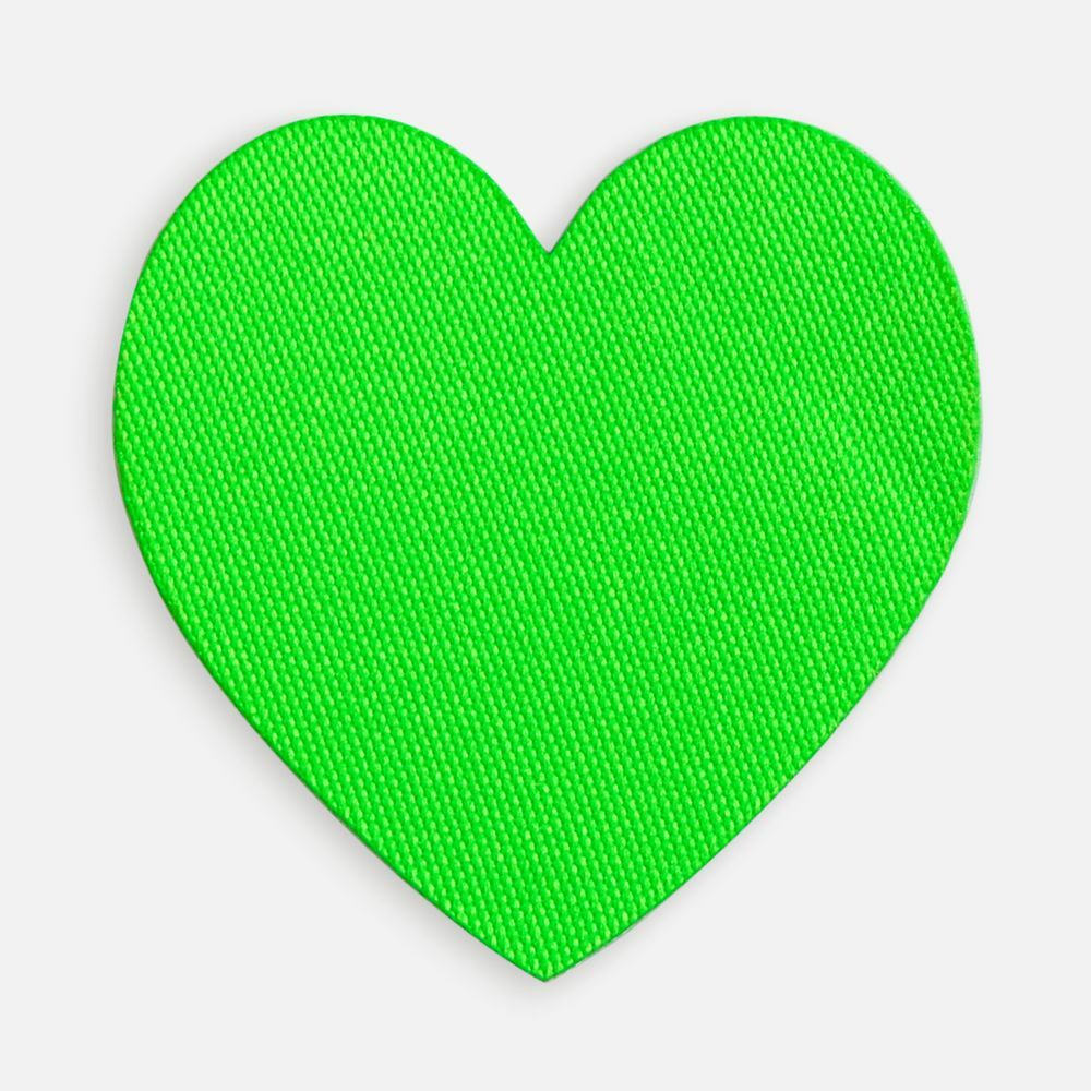 Наклейка тканевая Lunga Cor, M, зеленый неон