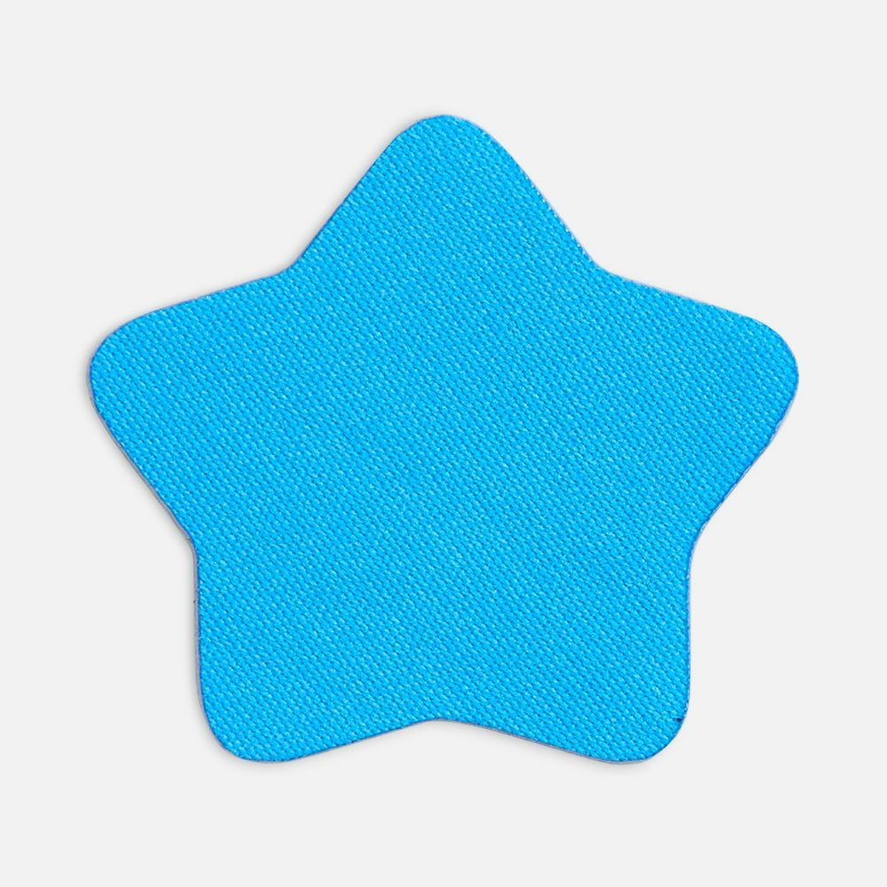 Наклейка тканевая Lunga Bial, M, голубая