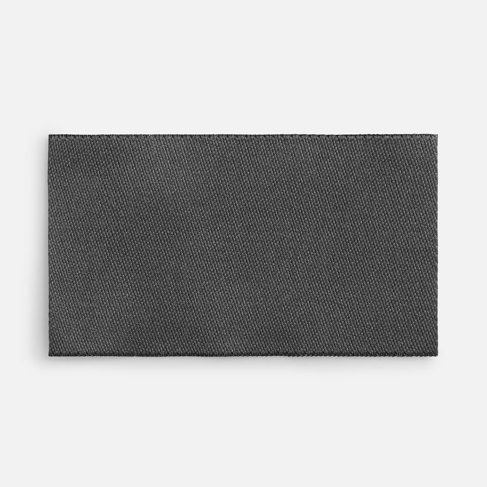 Лейбл тканевый Epsilon, M, темно-серый