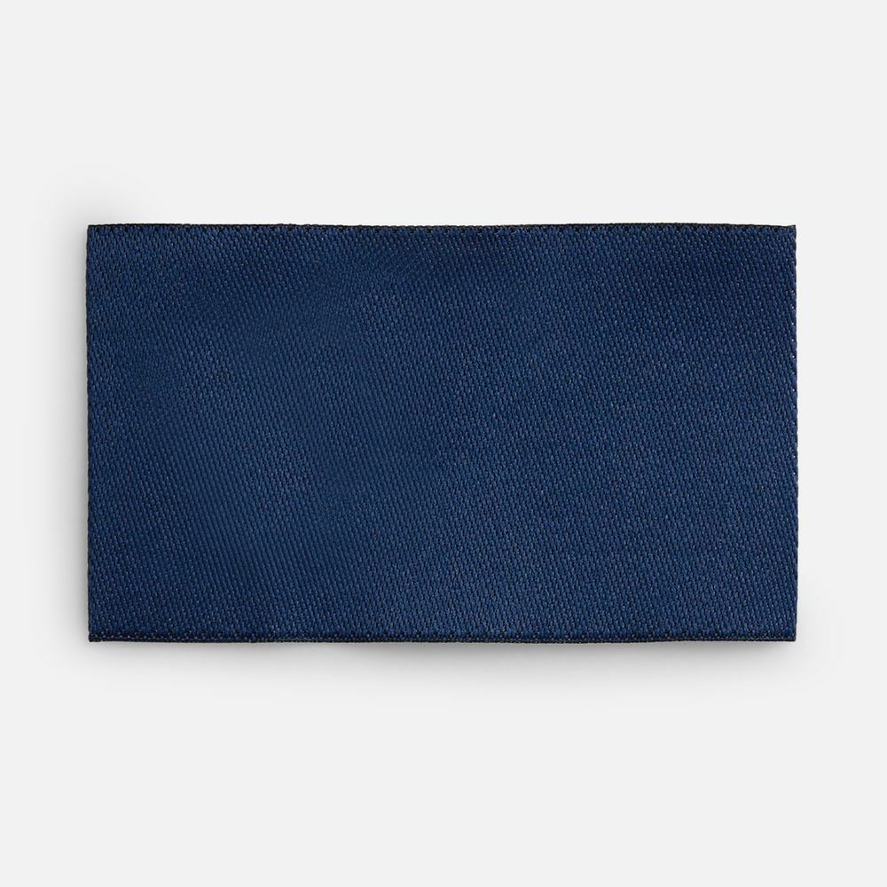 Лейбл тканевый Epsilon, M, темно-синий