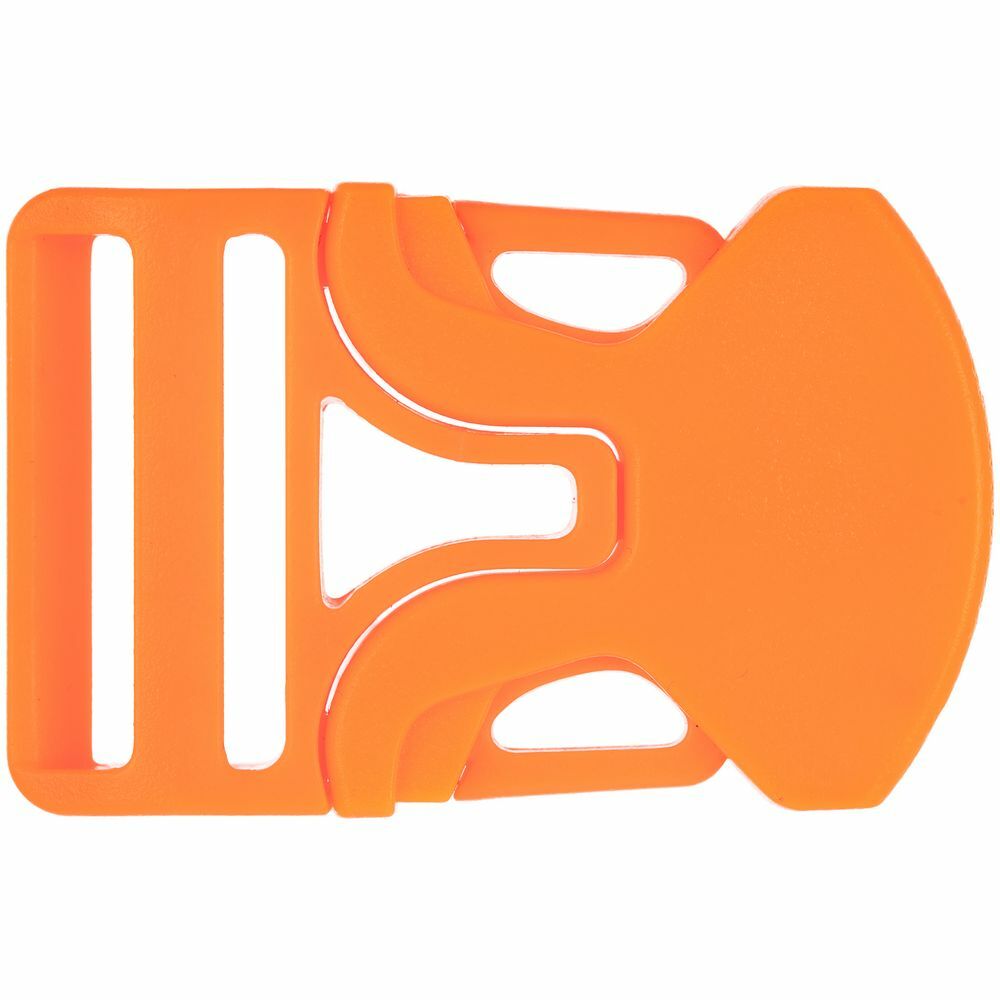 Застежка-пряжка односторонняя Triden, оранжевый неон