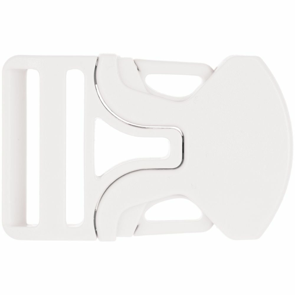 Застежка-пряжка односторонняя Triden, белый