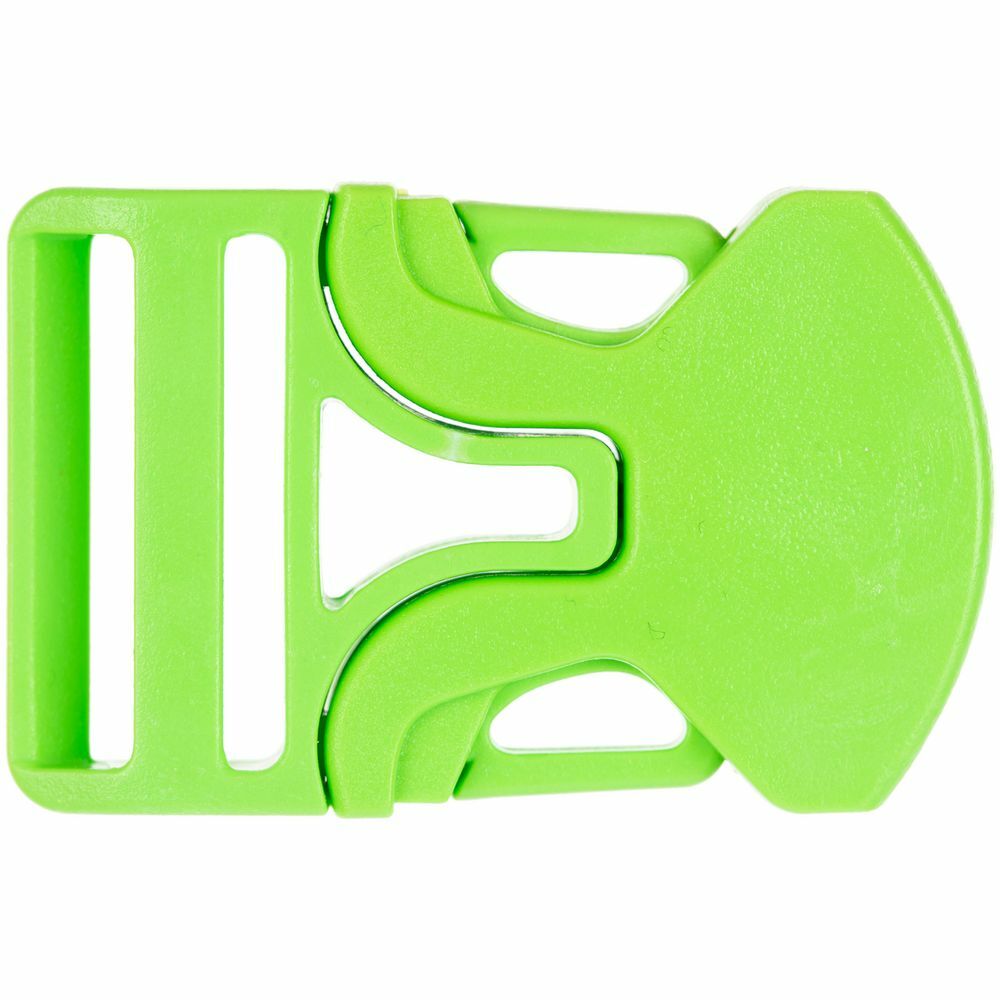 Застежка-пряжка односторонняя Triden, зеленый неон