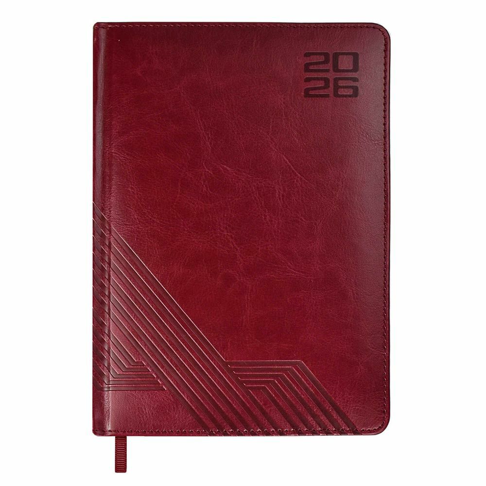 Ежедневник Faro, датированный, бордовый