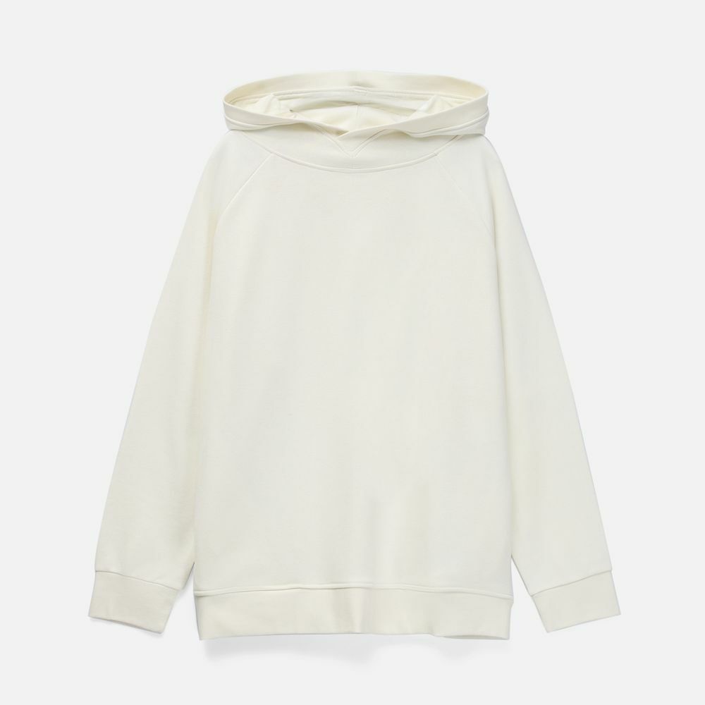 Худи унисекс H5, молочно-белое