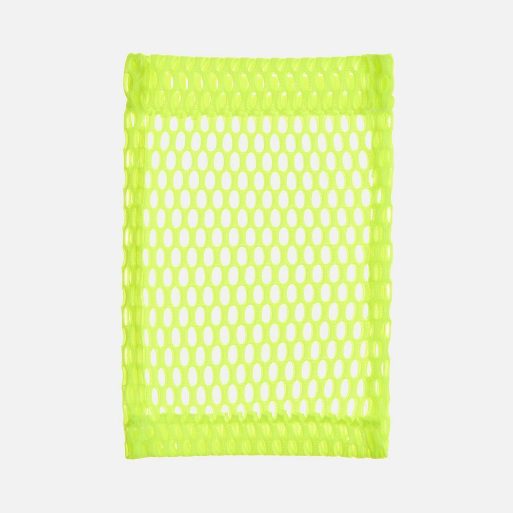 Карман из крупной сетки Pose, желтый неон