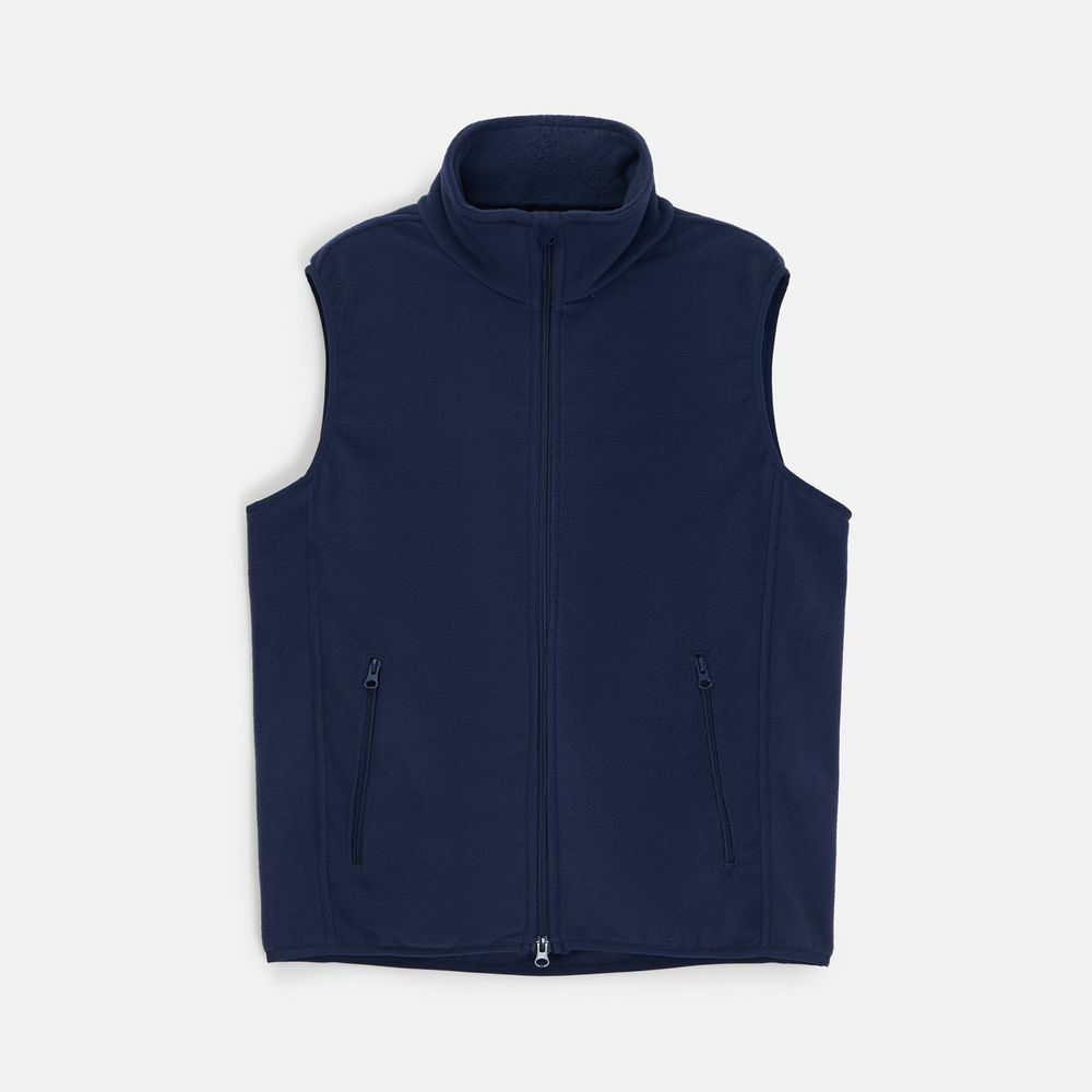 Жилет флисовый унисекс Ben Mac, темно-синий