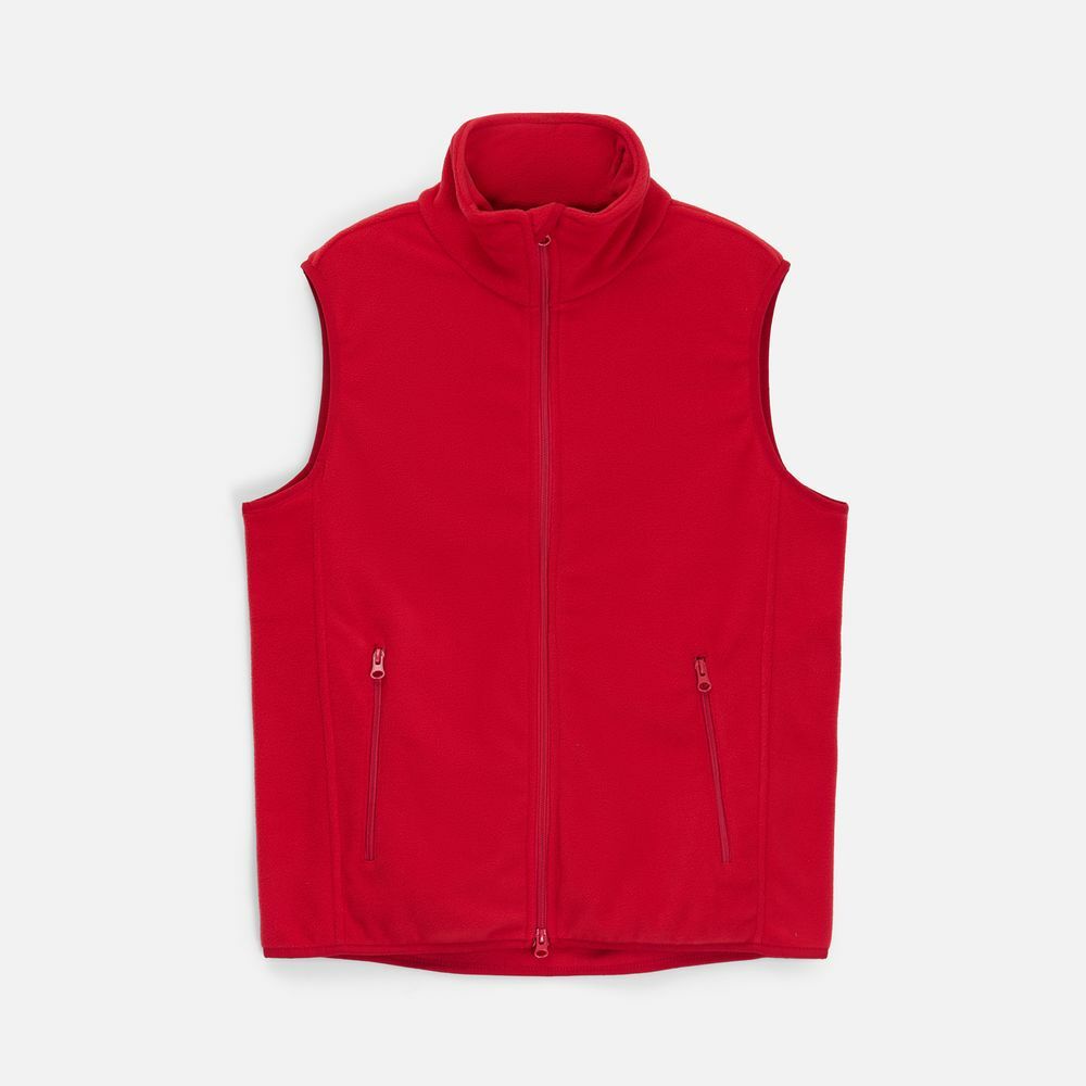 Жилет флисовый унисекс Ben Mac, красный