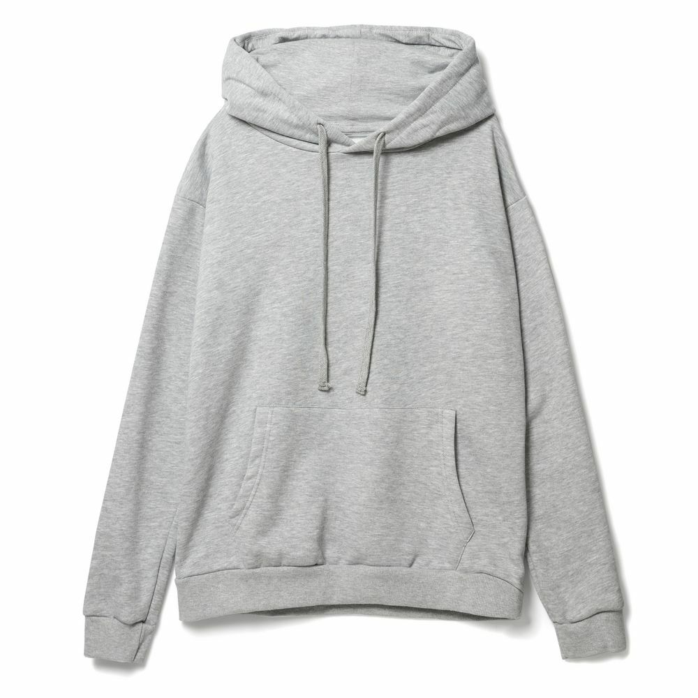 Худи унисекс Tuloksa 280 ver. 2, серый меланж