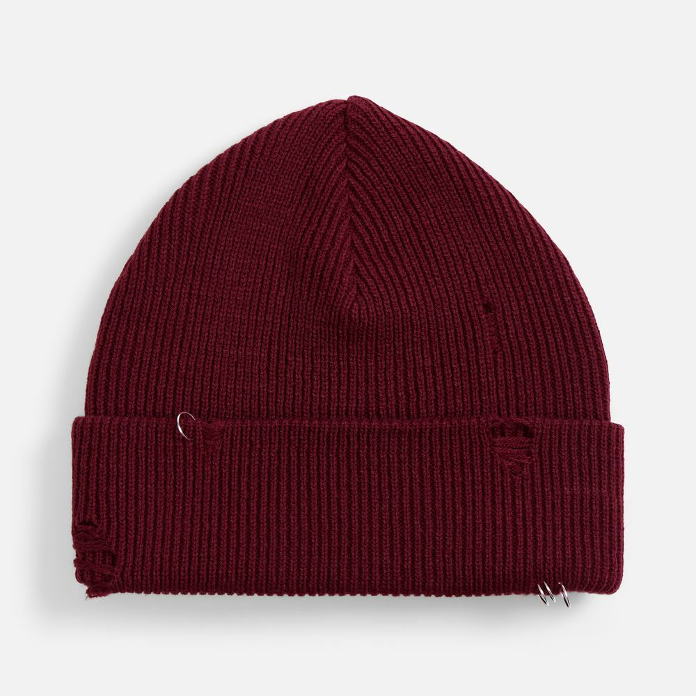 Шапка Ribelle, темно-красная (винная)
