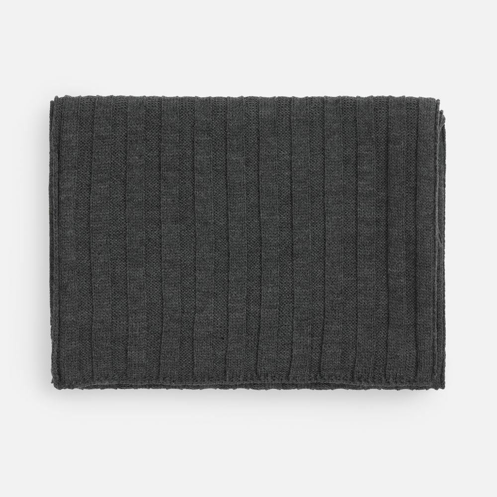 Шарф Metelitsa, темно-серый меланж