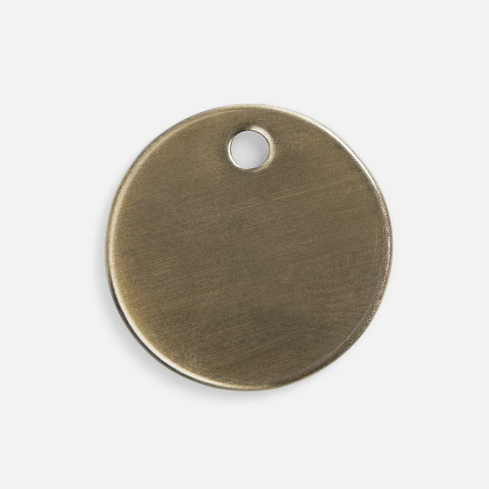 Шильдик металлический Alfa Sirkel, бронзовый