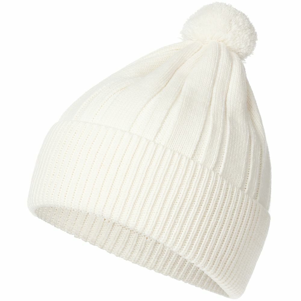 Шапка Knit Beat, белая (молочная)