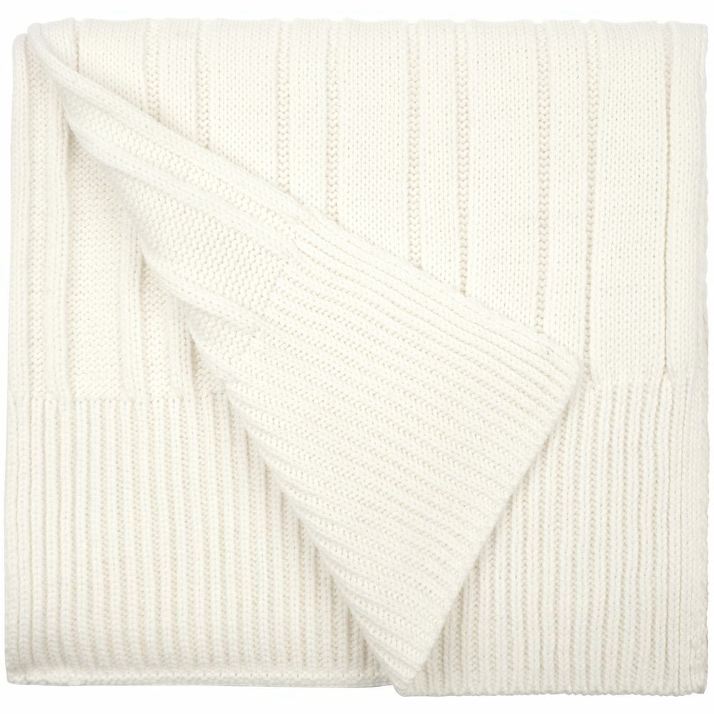 Шарф Knit Beat, белый (молочный)