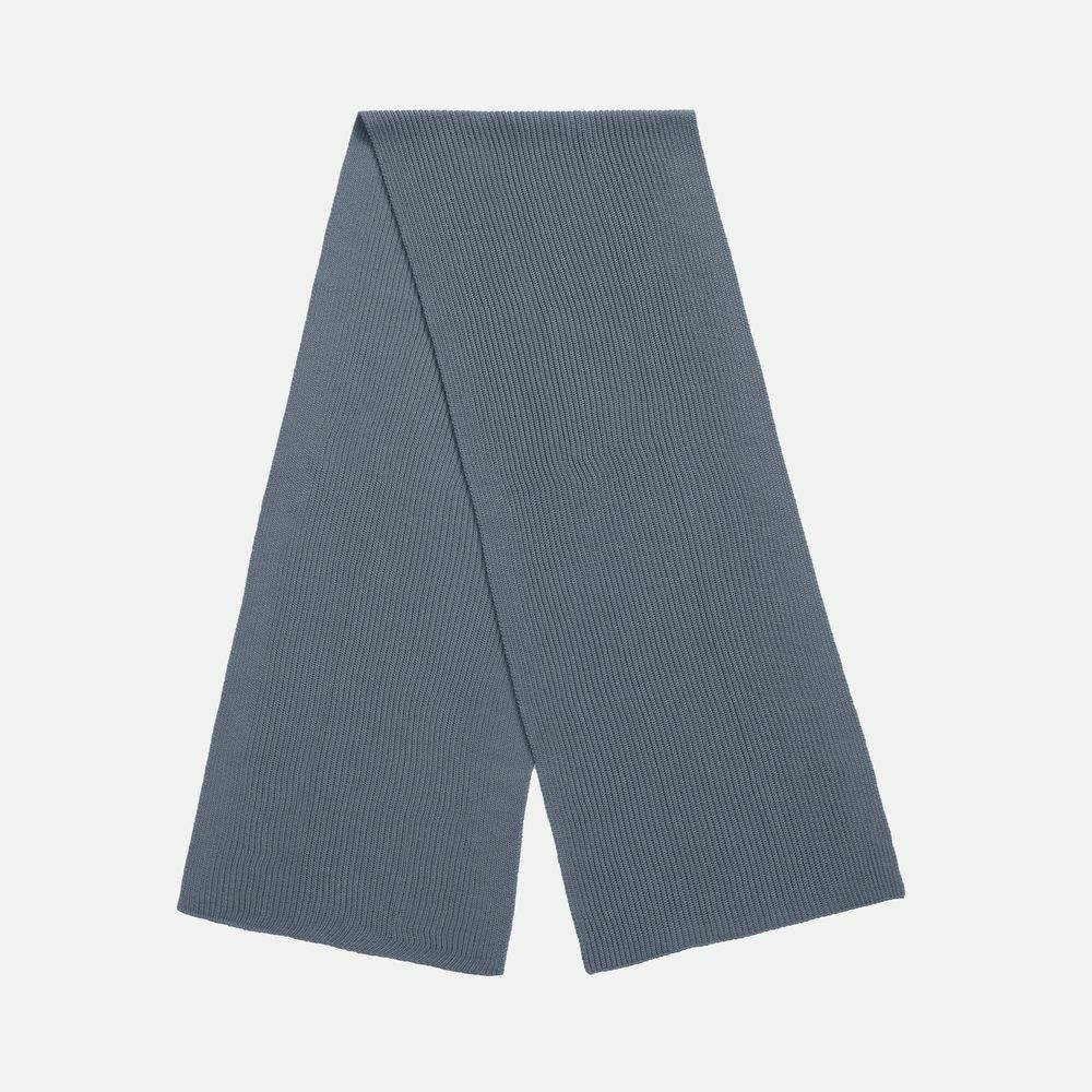 Шарф Nobilis Mono, серый (стальной)