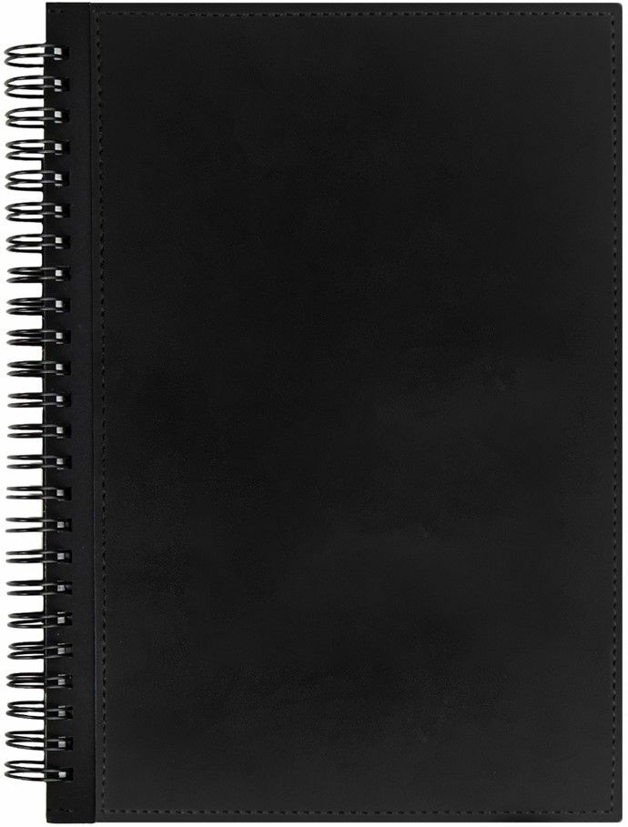 Ежедневник Notera Maxi, недатированный, черный